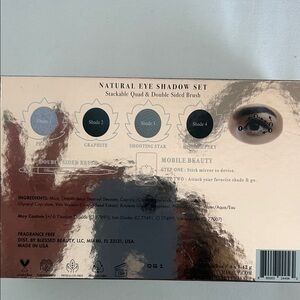 Natural Eyeshadow Set - Gold and Brown